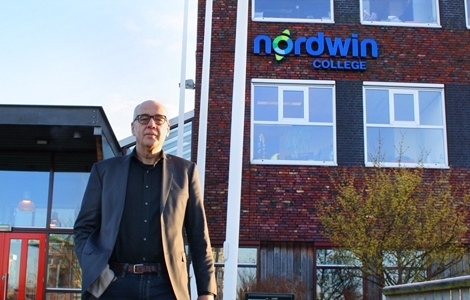Glasvezel levensader Nordwin College