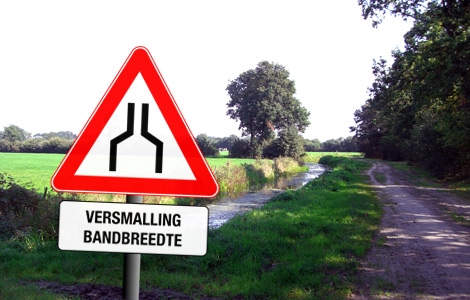 Minder nieuwe glasvezelaansluitingen in Nederland
